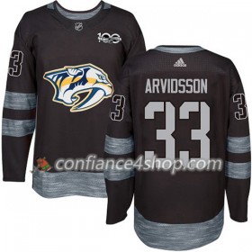 Adidas Maillot de Hockey Nashville Predators Viktor Arvidsson 33 1917-2017 100th Anniversary Noir Authentic - Homme